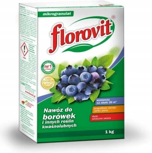 NAWÓZ DO BORÓWEK I KWAŚNOLUBNYCH FLOROVIT 1kg