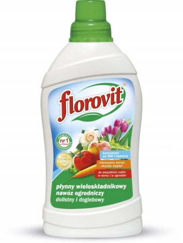 NAWÓZ OGRODNICZY PŁYNNY FLOROVIT UNIWERSALNY 1 kg